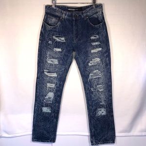 Brooklyn Express Distroyed Jeans Size 32X32